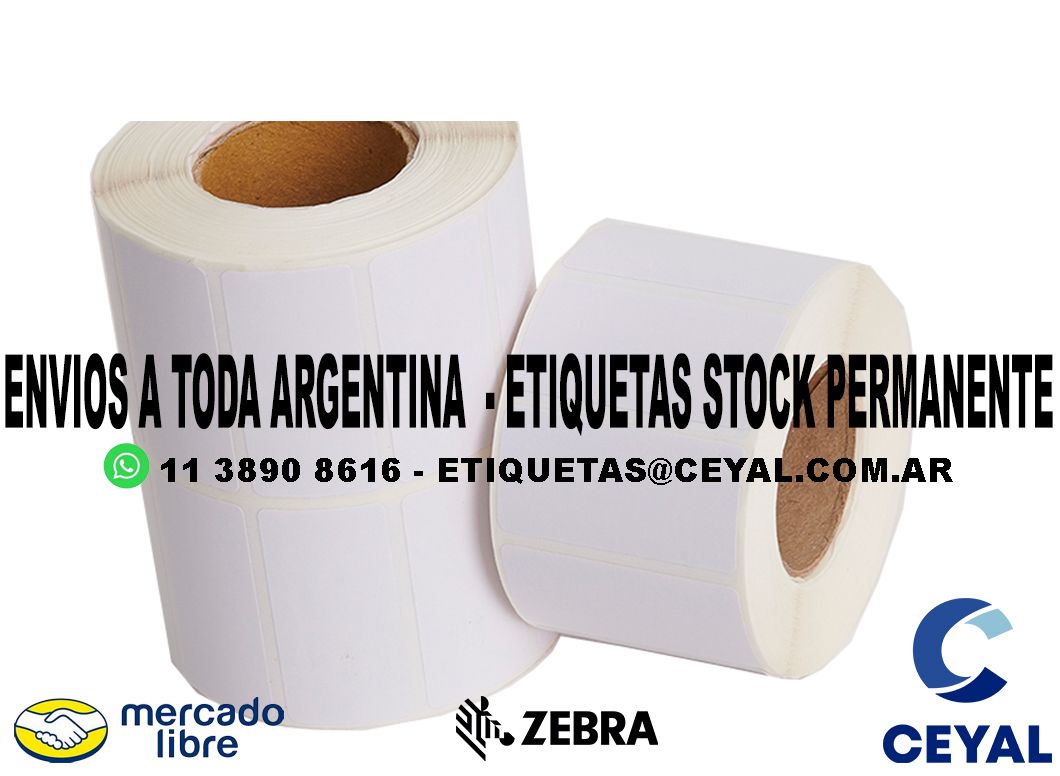 CODIGOS ETIQUETAS IMPRESAS 31 x 71