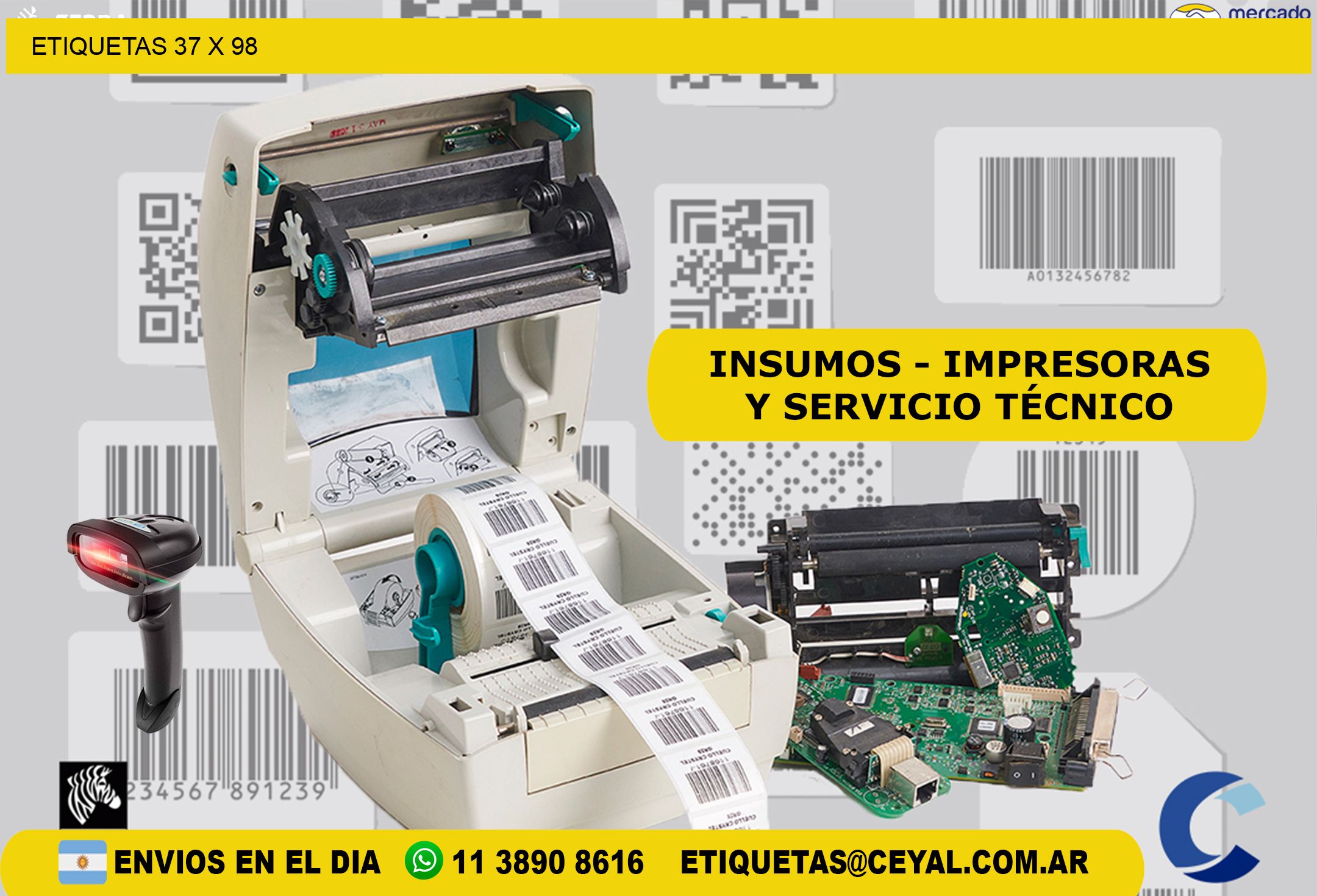 ETIQUETAS 37 x 98