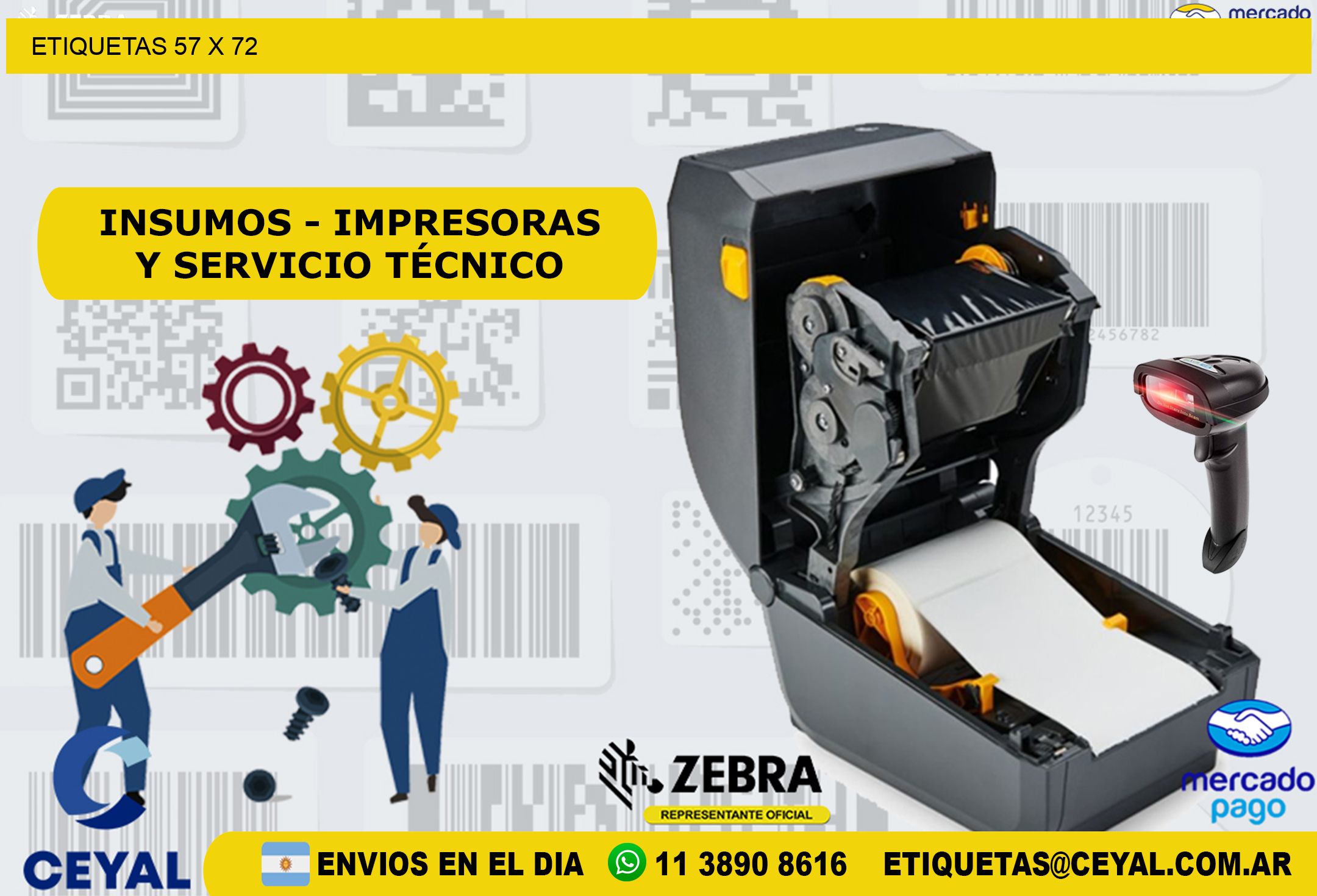 ETIQUETAS 57 x 72