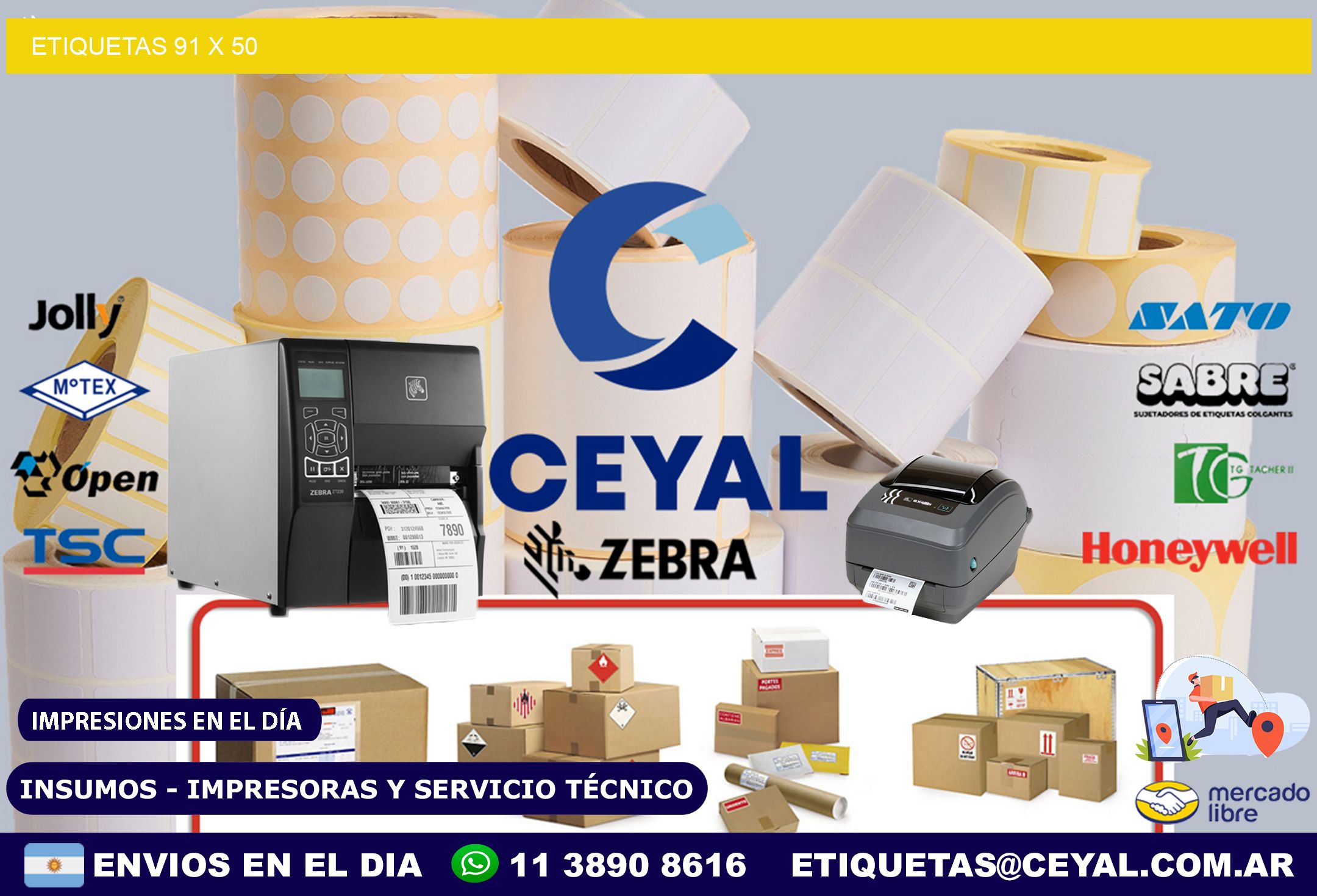 ETIQUETAS 91 x 50