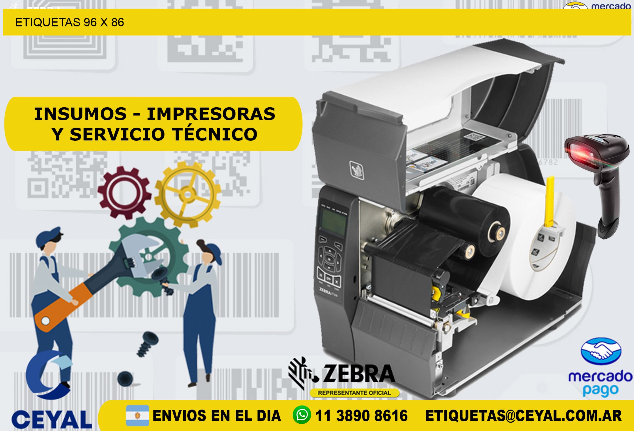 ETIQUETAS 96 x 86