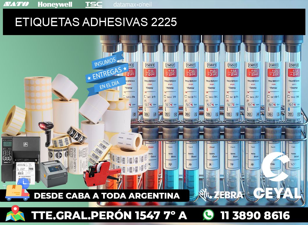 ETIQUETAS ADHESIVAS 2225
