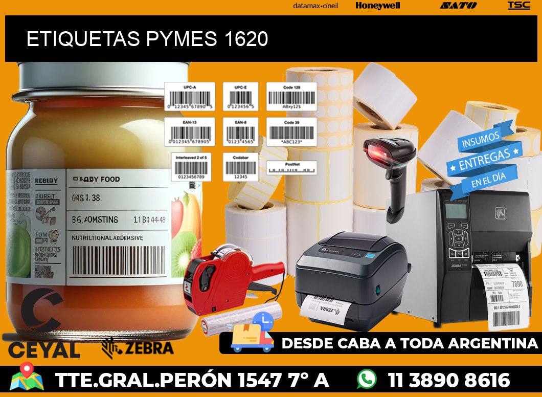 ETIQUETAS PYMES 1620