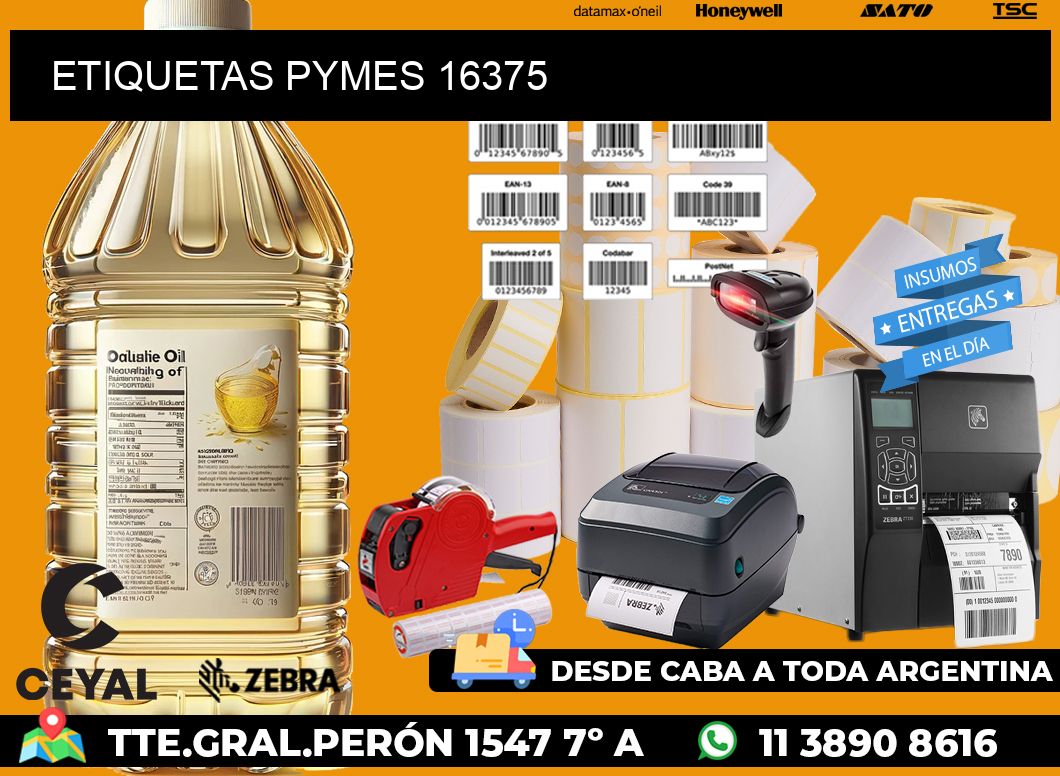 ETIQUETAS PYMES 16375