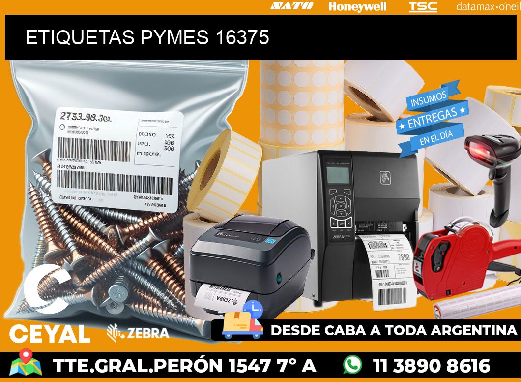 ETIQUETAS PYMES 16375