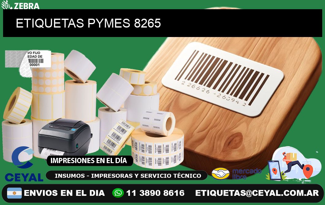 ETIQUETAS PYMES 8265