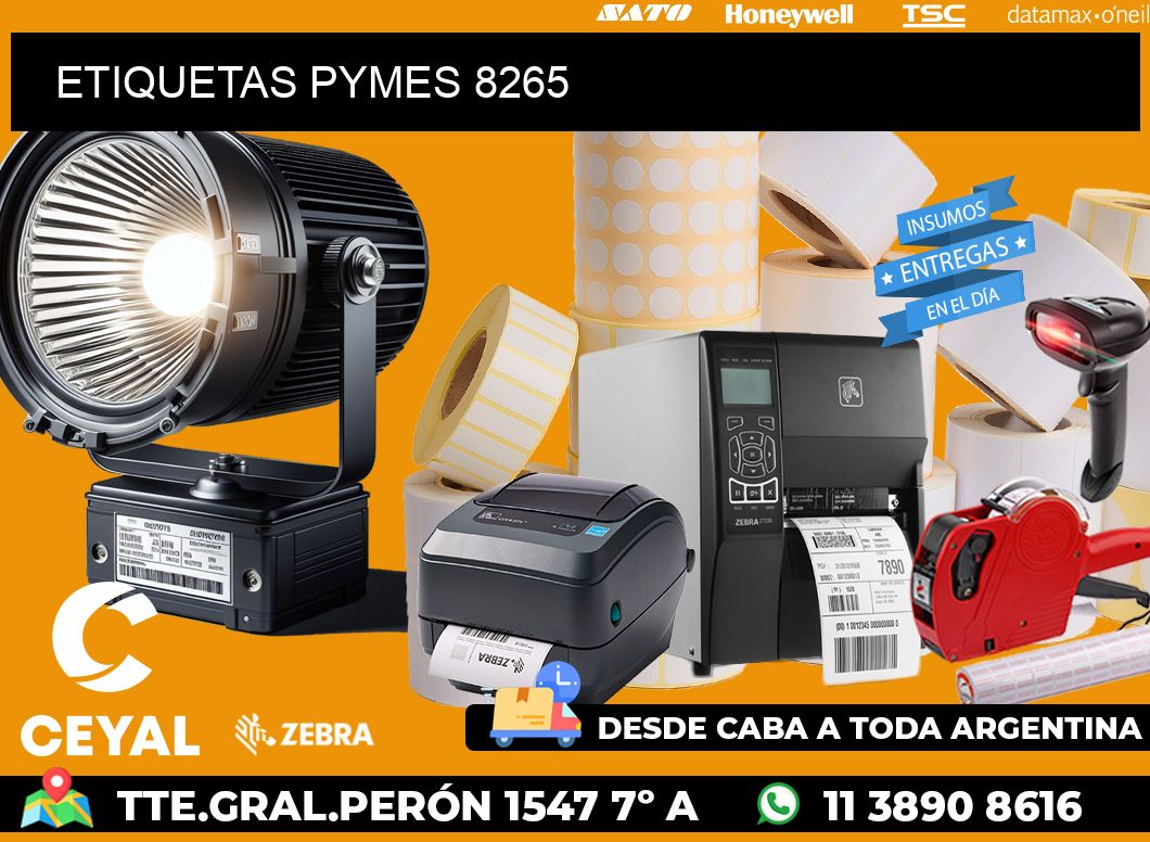 ETIQUETAS PYMES 8265