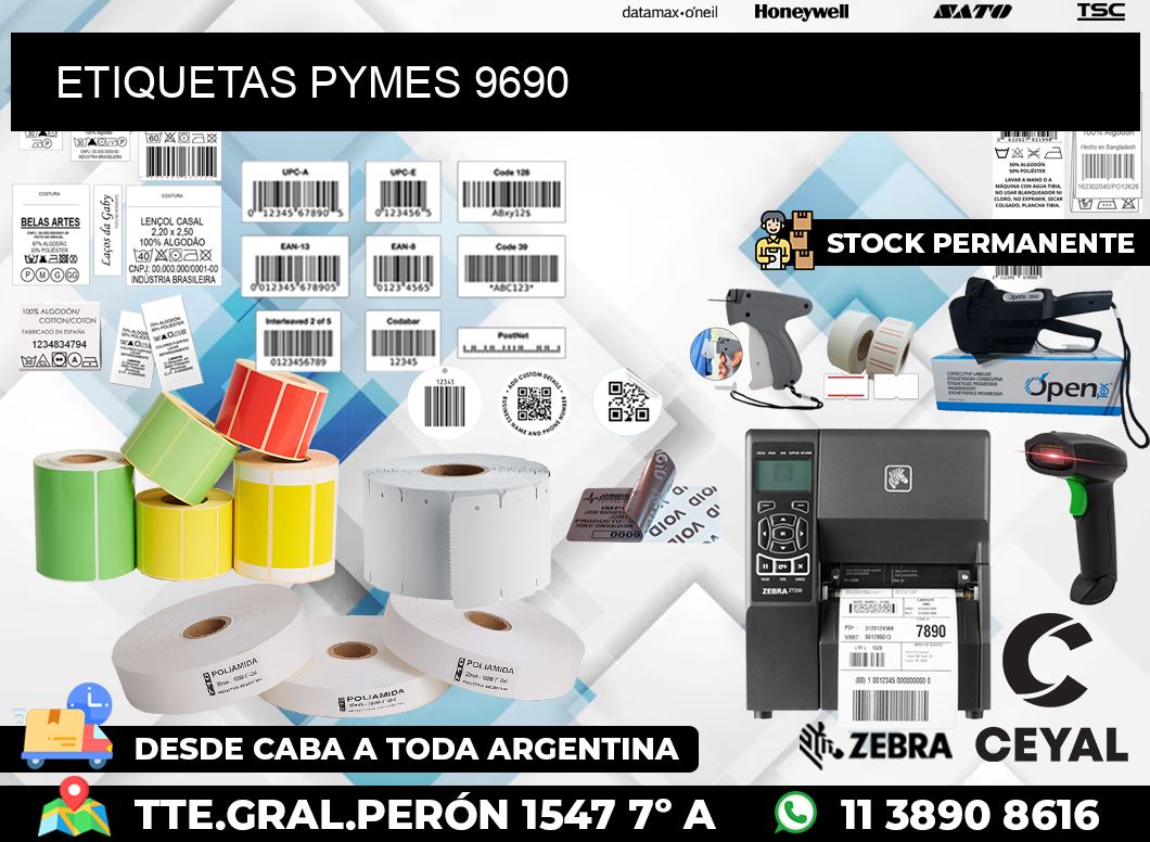 ETIQUETAS PYMES 9690