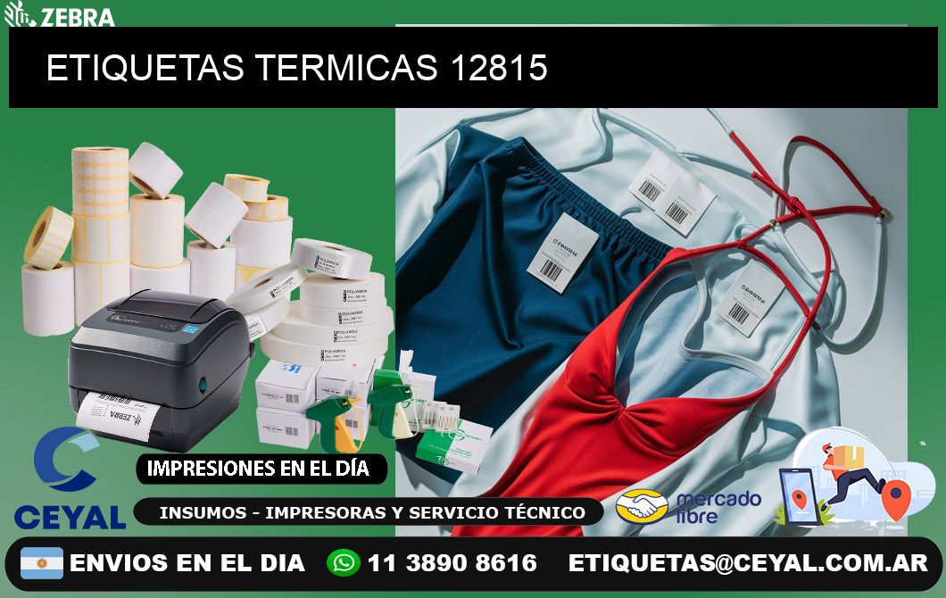 ETIQUETAS TERMICAS 12815