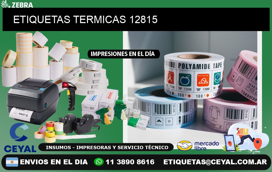ETIQUETAS TERMICAS 12815