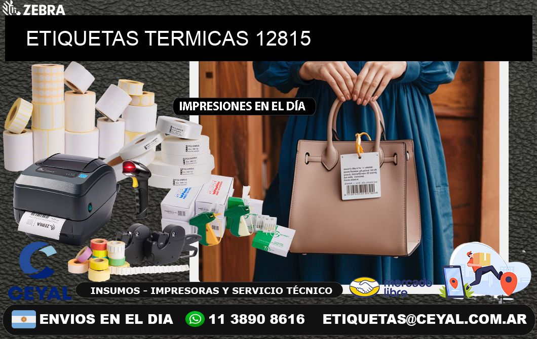 ETIQUETAS TERMICAS 12815