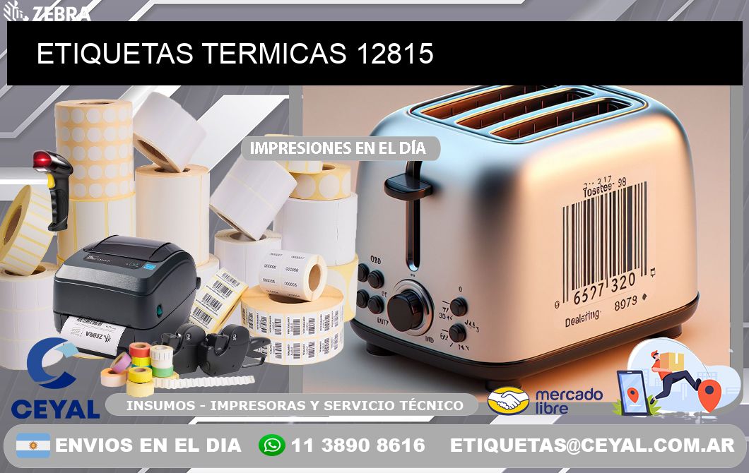 ETIQUETAS TERMICAS 12815