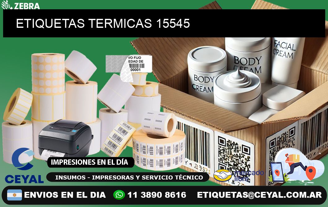 ETIQUETAS TERMICAS 15545