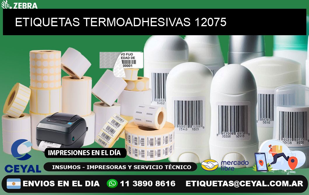 ETIQUETAS TERMOADHESIVAS 12075