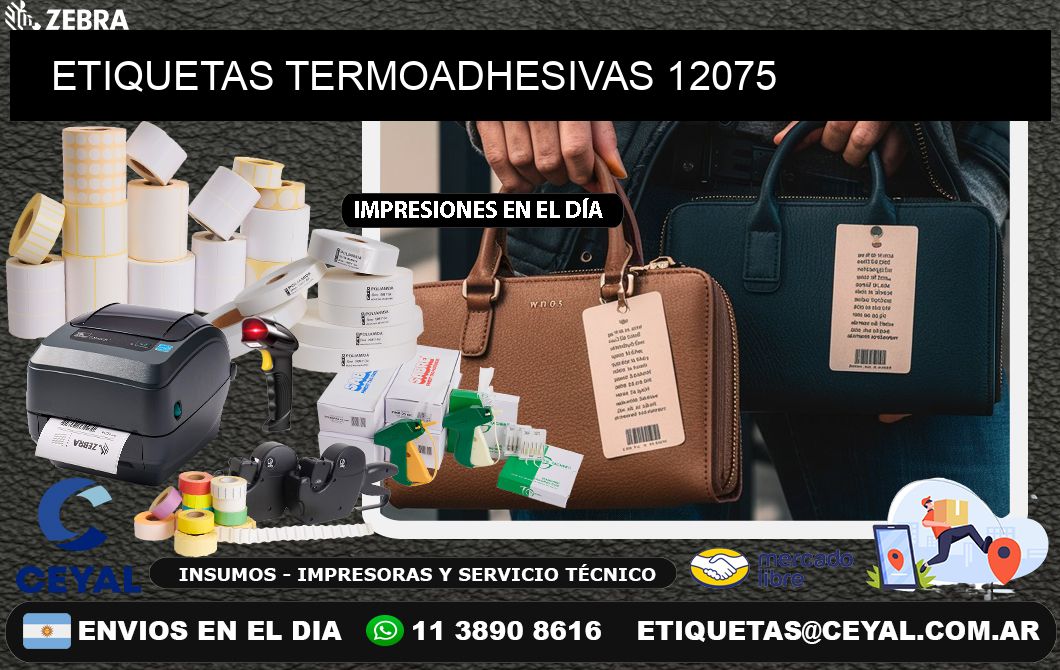 ETIQUETAS TERMOADHESIVAS 12075
