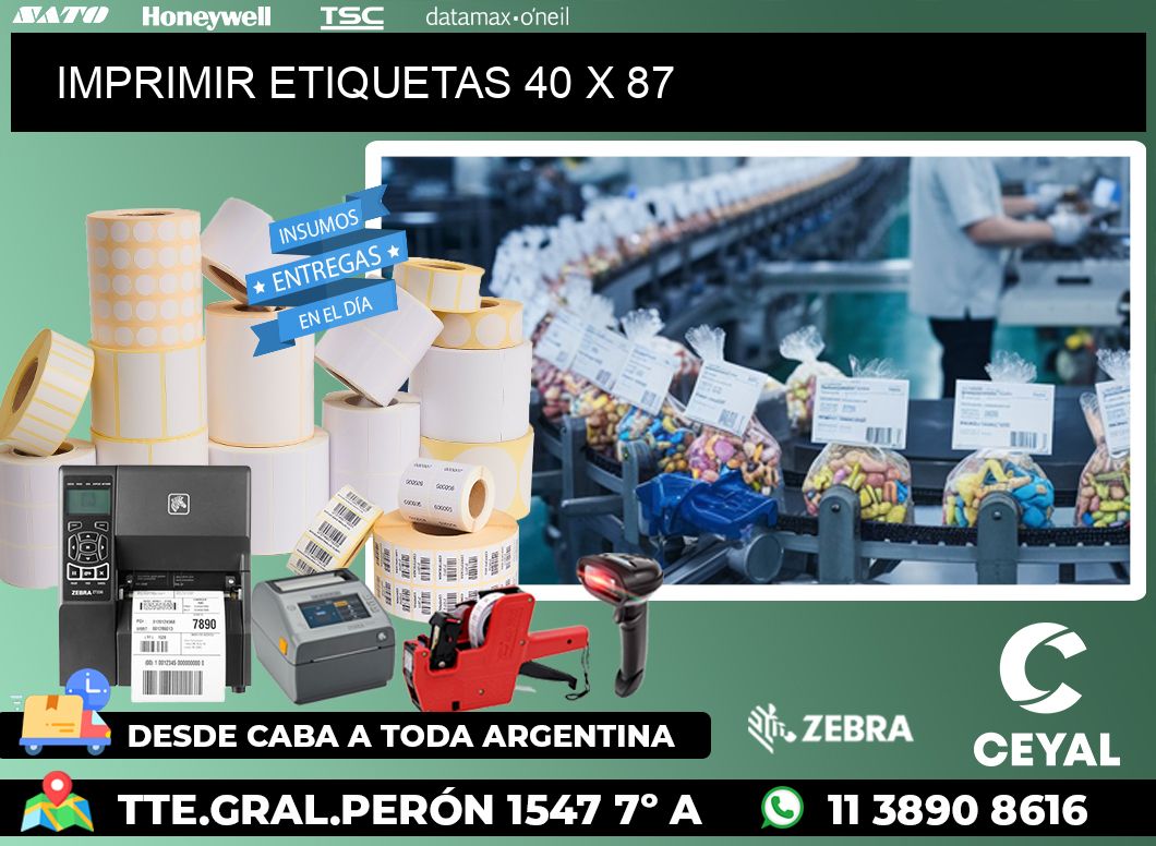 IMPRIMIR ETIQUETAS 40 x 87