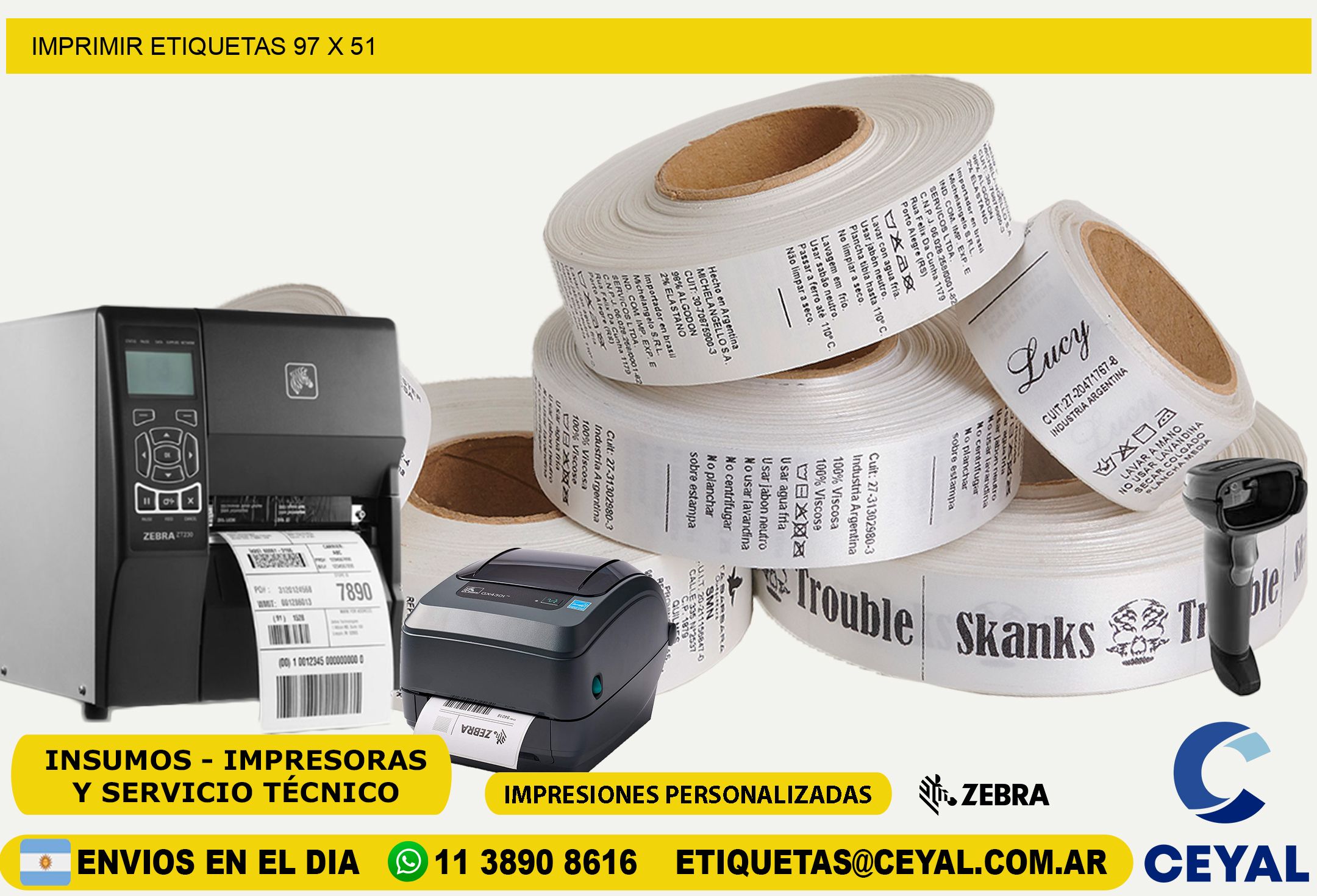 IMPRIMIR ETIQUETAS 97 x 51