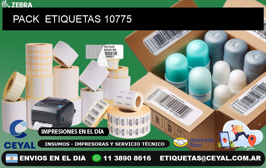 PACK ETIQUETAS 10775