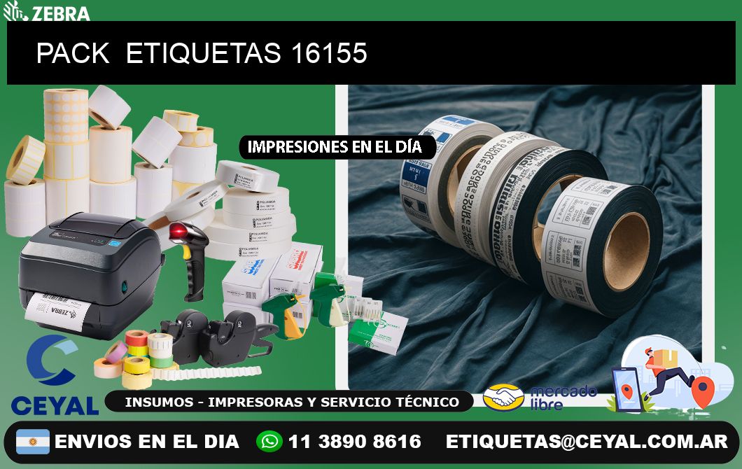 PACK ETIQUETAS 16155