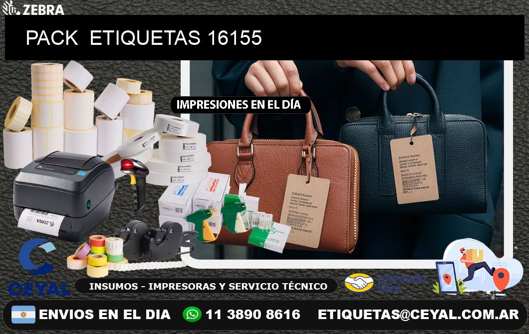 PACK ETIQUETAS 16155