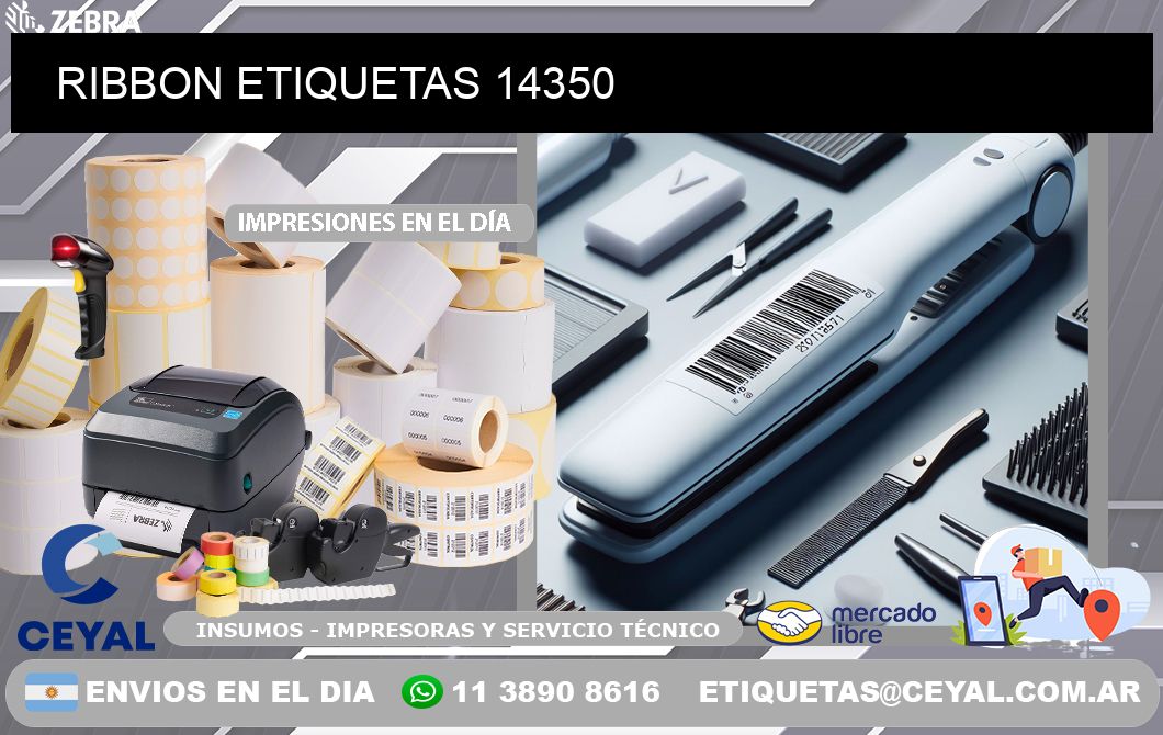 RIBBON ETIQUETAS 14350
