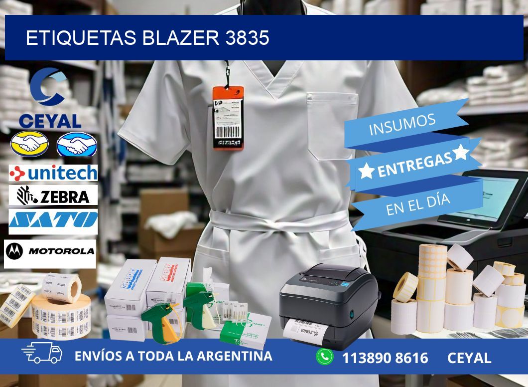 ETIQUETAS BLAZER 3835
