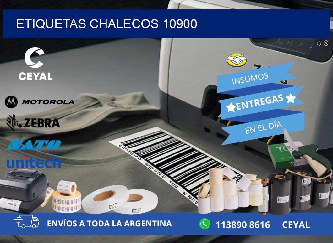 ETIQUETAS CHALECOS 10900