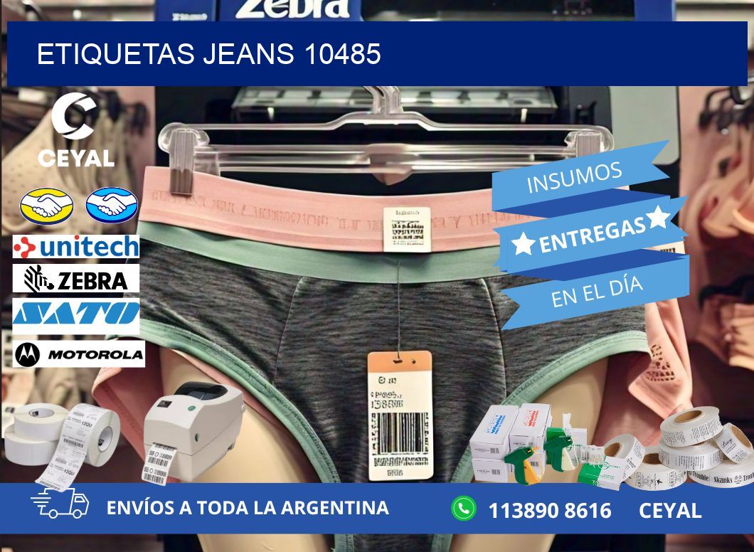 ETIQUETAS JEANS 10485