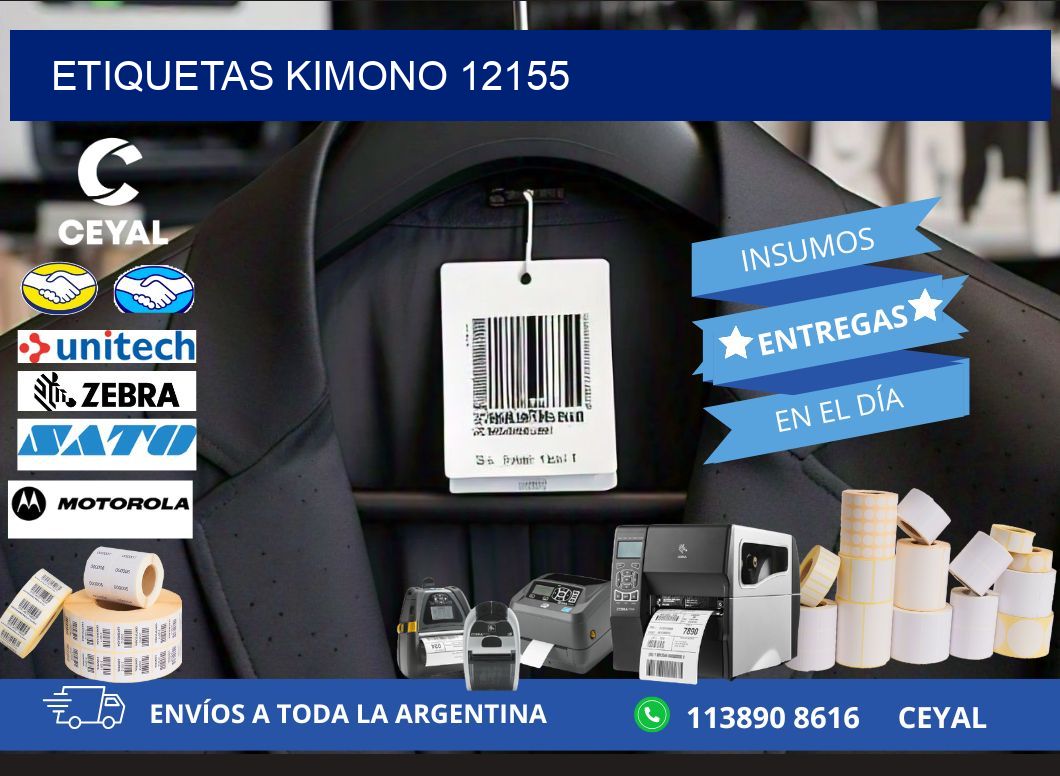 ETIQUETAS KIMONO 12155