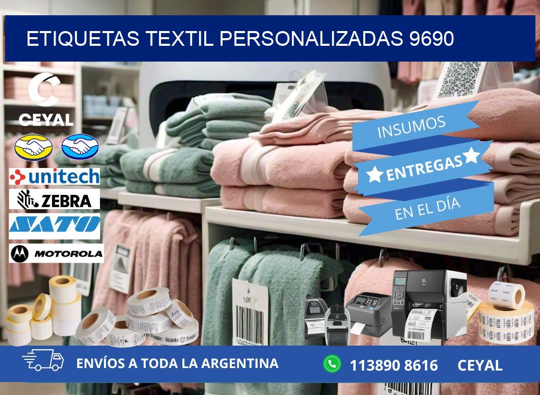 ETIQUETAS TEXTIL PERSONALIZADAS 9690