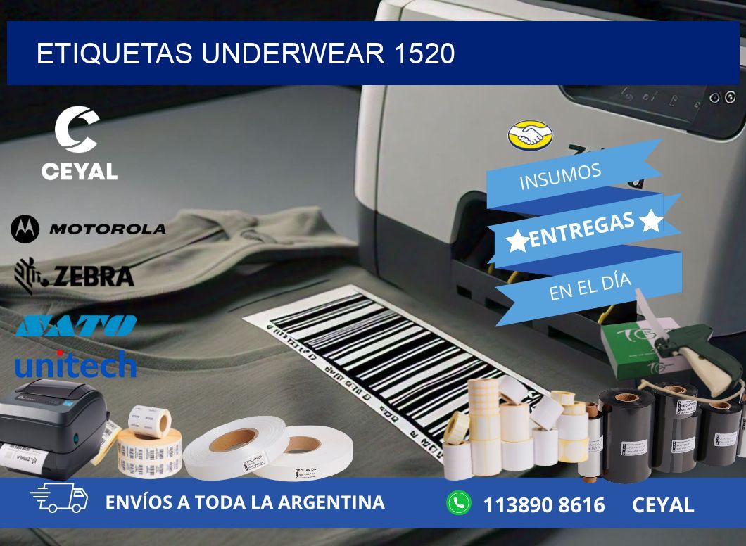 ETIQUETAS UNDERWEAR 1520