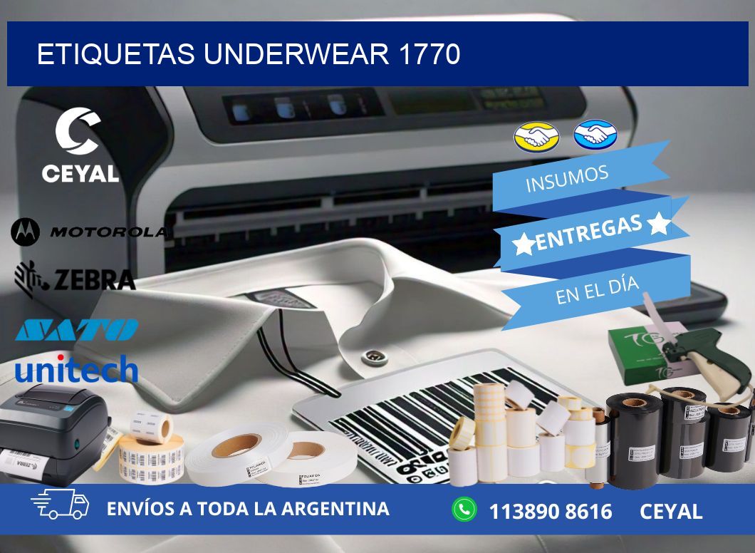 ETIQUETAS UNDERWEAR 1770