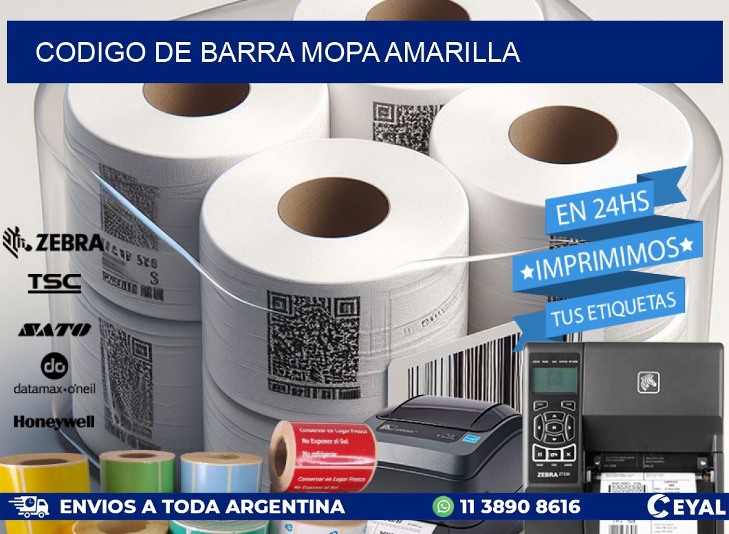 codigo de barra MOPA AMARILLA