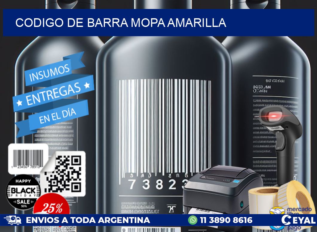codigo de barra MOPA AMARILLA
