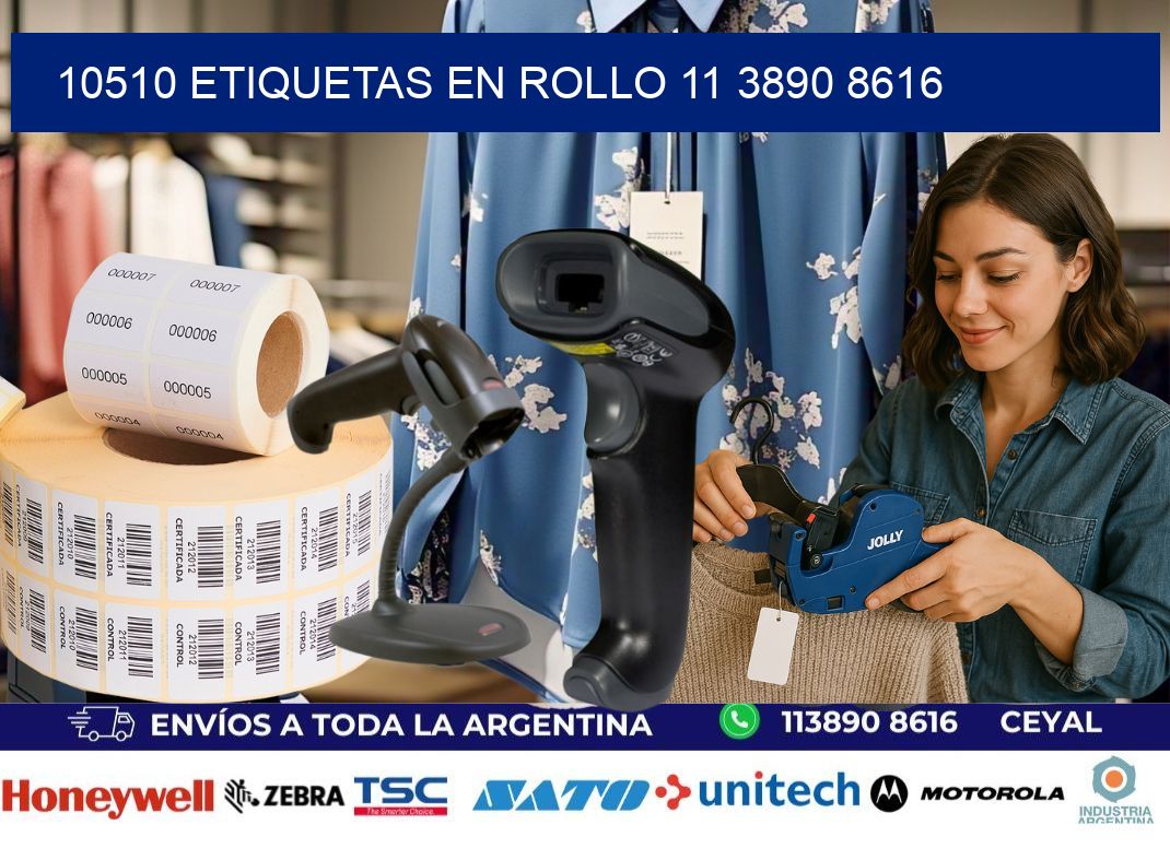 10510 ETIQUETAS EN ROLLO 11 3890 8616