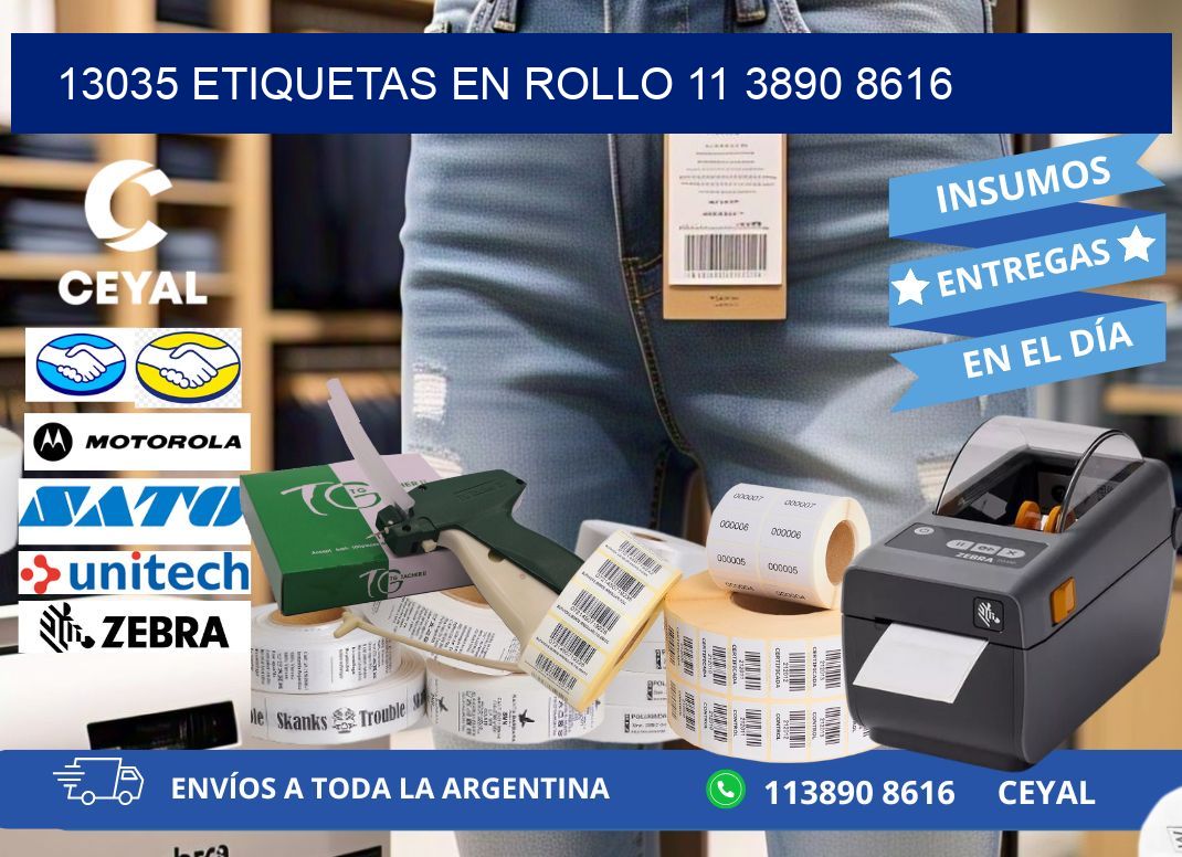 13035 ETIQUETAS EN ROLLO 11 3890 8616