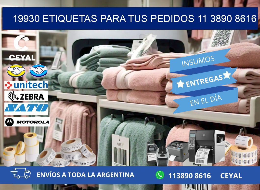 19930 ETIQUETAS PARA TUS PEDIDOS 11 3890 8616