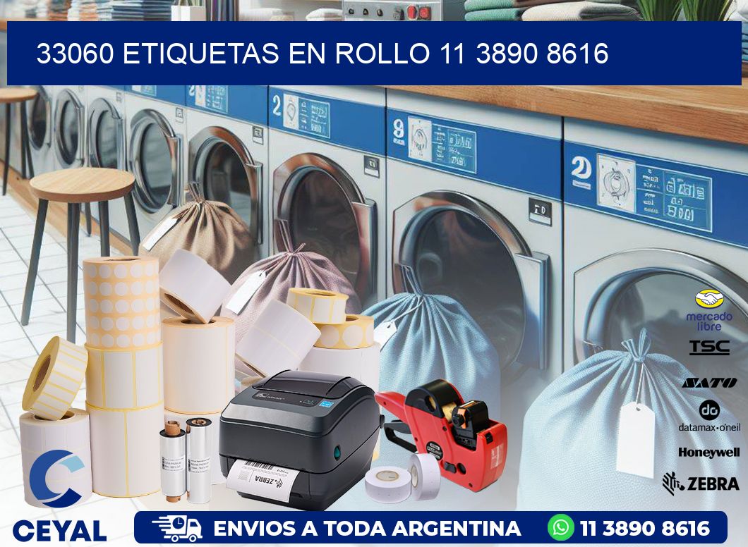 33060 ETIQUETAS EN ROLLO 11 3890 8616