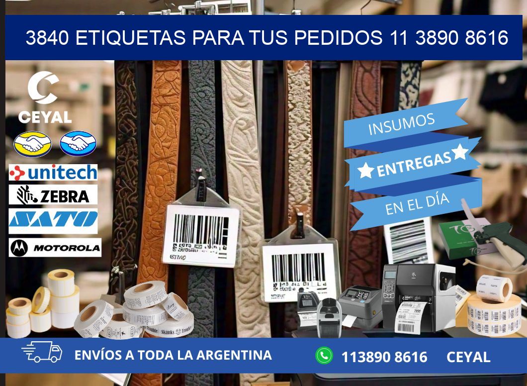 3840 ETIQUETAS PARA TUS PEDIDOS 11 3890 8616