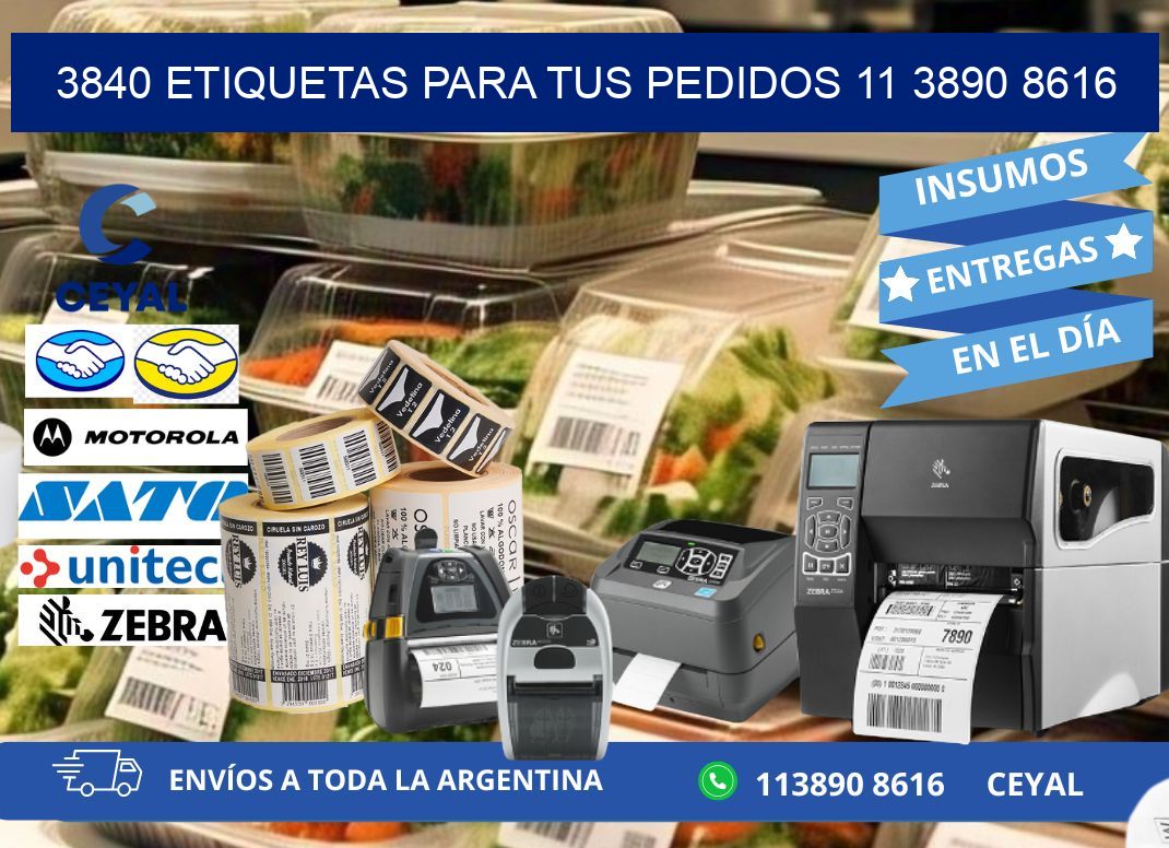 3840 ETIQUETAS PARA TUS PEDIDOS 11 3890 8616
