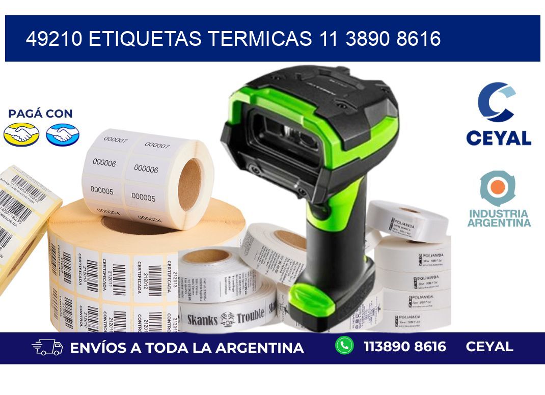 49210 ETIQUETAS TERMICAS 11 3890 8616