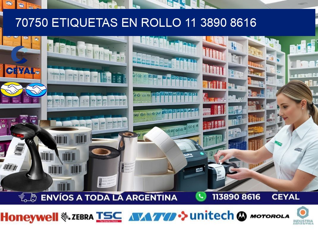 70750 ETIQUETAS EN ROLLO 11 3890 8616