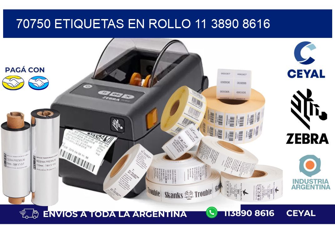 70750 ETIQUETAS EN ROLLO 11 3890 8616