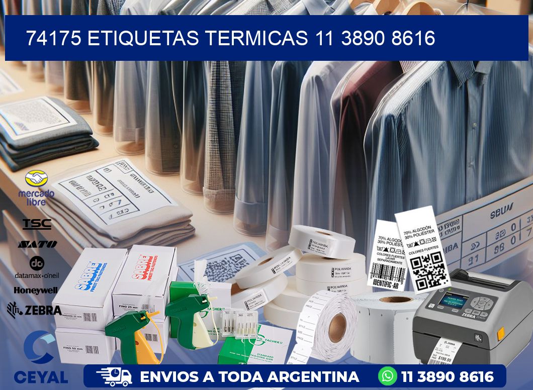 74175 ETIQUETAS TERMICAS 11 3890 8616