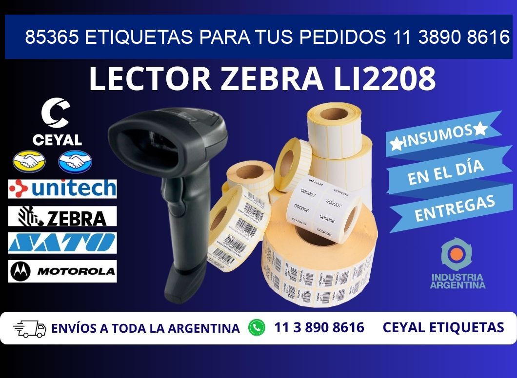 85365 ETIQUETAS PARA TUS PEDIDOS 11 3890 8616