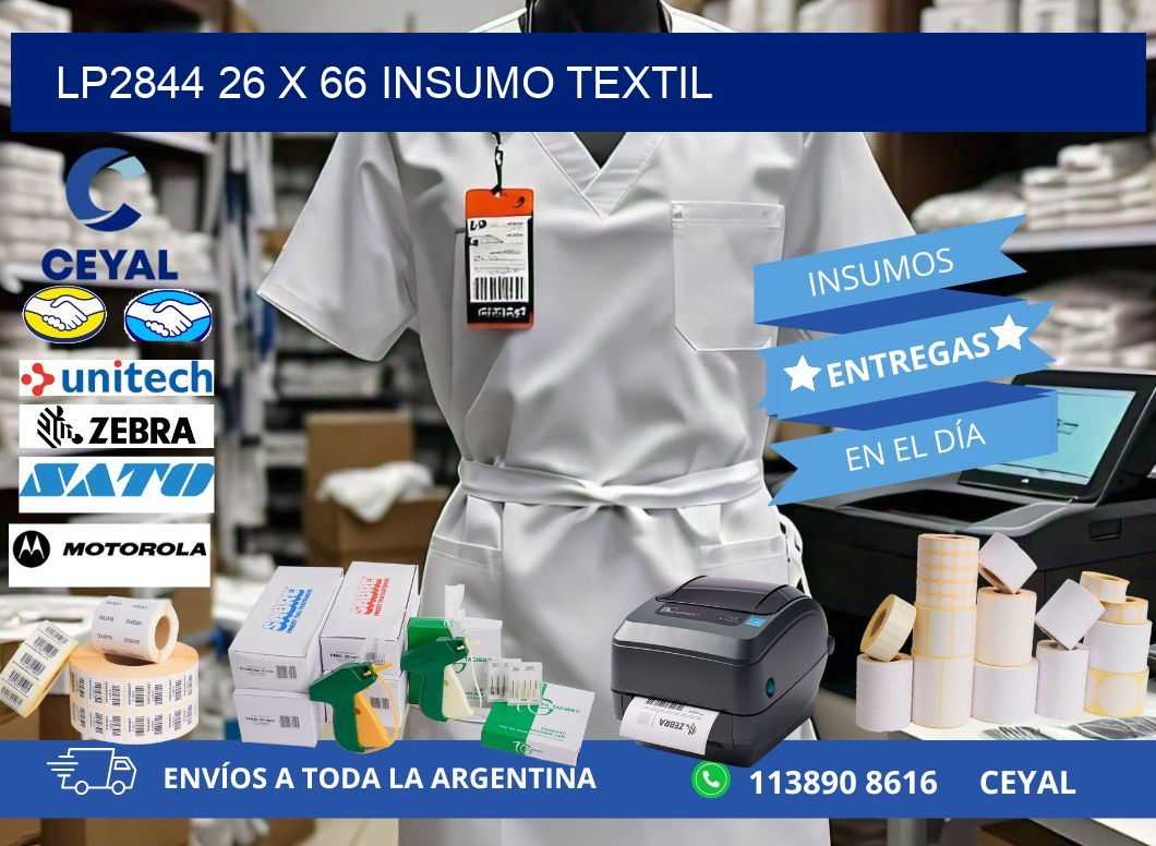LP2844 26 x 66 INSUMO TEXTIL