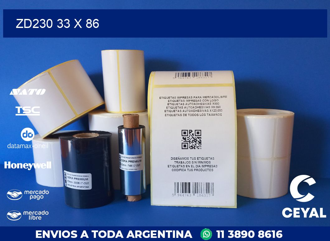 ZD230 33 x 86