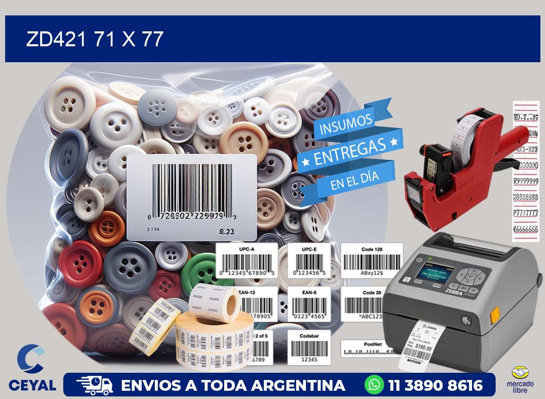 ZD421 71 x 77