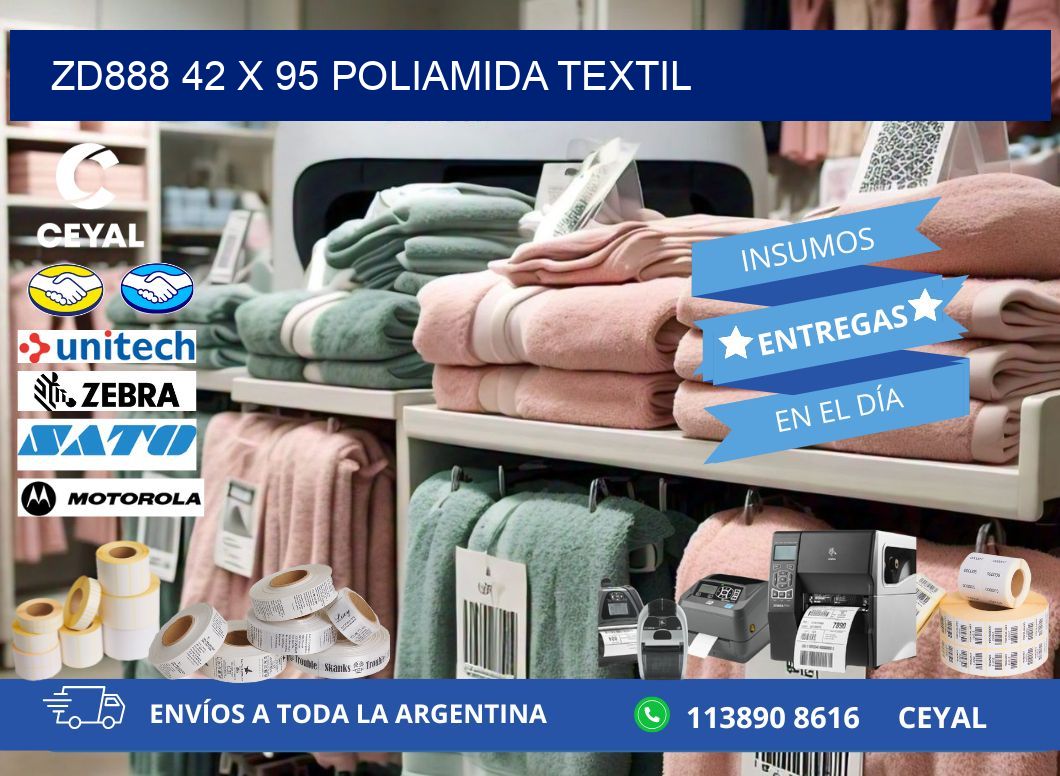 ZD888 42 x 95 POLIAMIDA TEXTIL