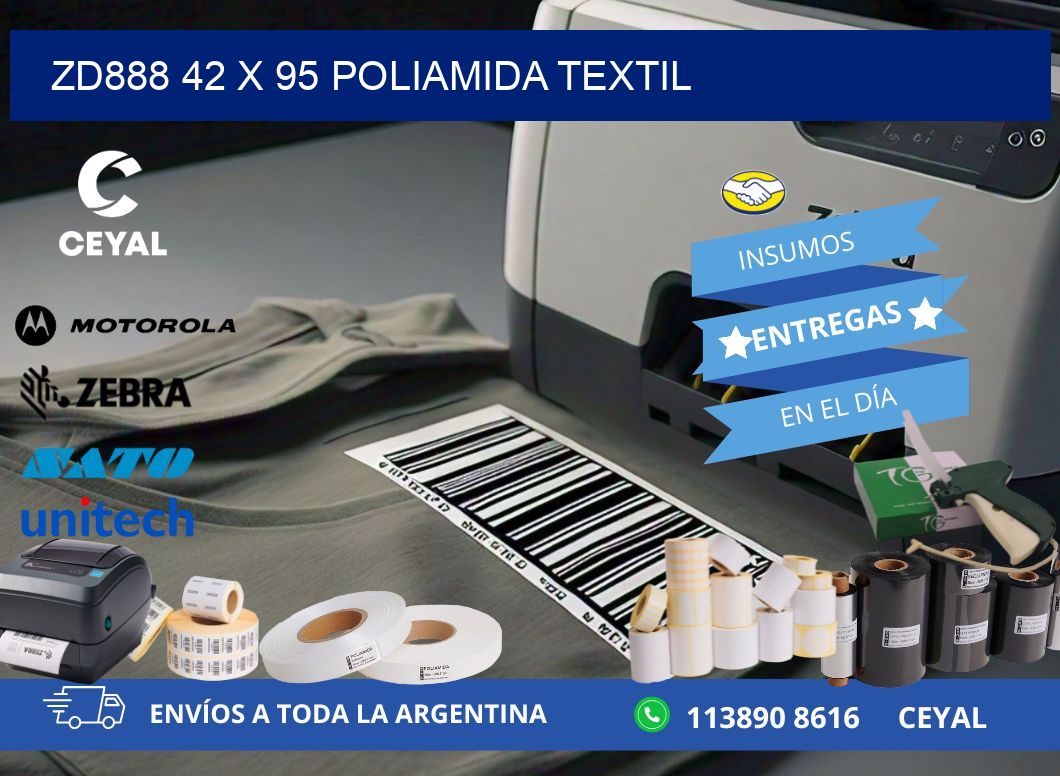 ZD888 42 x 95 POLIAMIDA TEXTIL